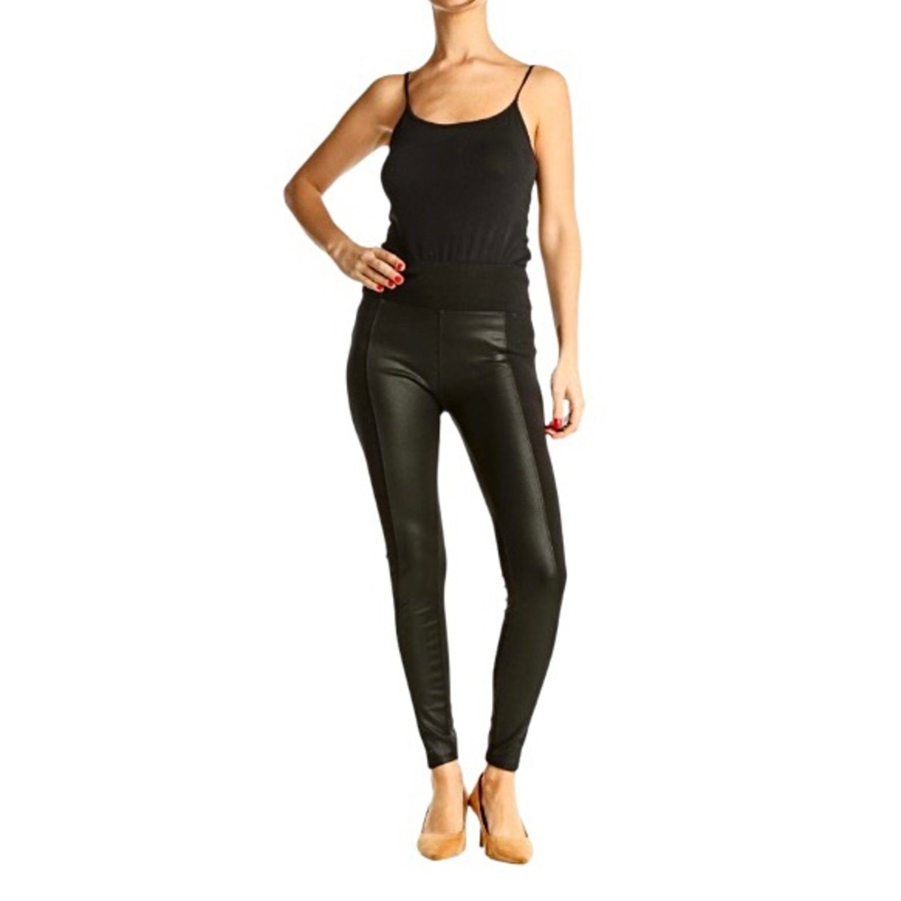 Express faux leather leggings